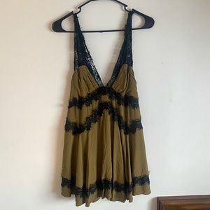 Urban Outfitters Plunge Mini Dress